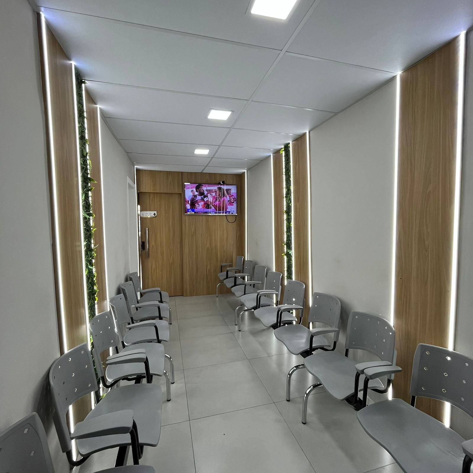 Recepção da clínica